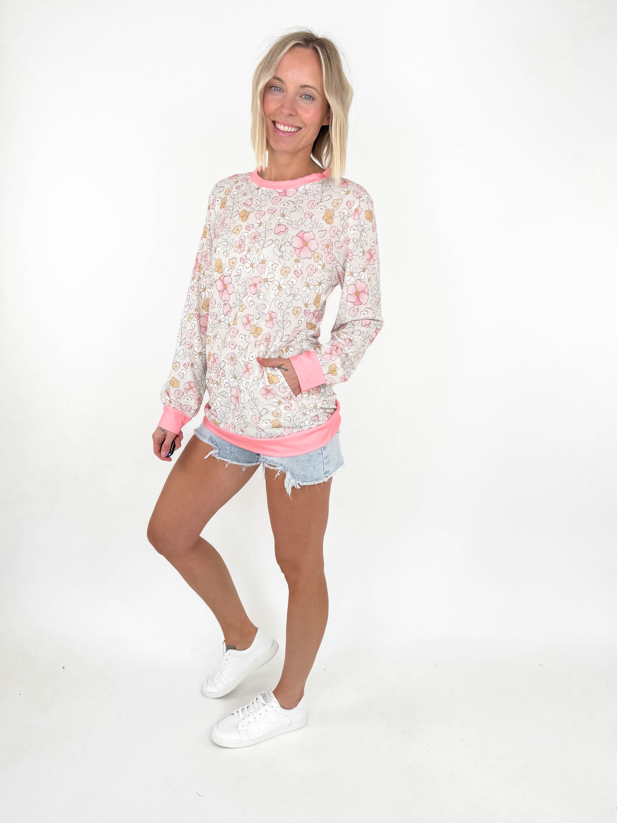 It's A Dream Floral Long Sleeve