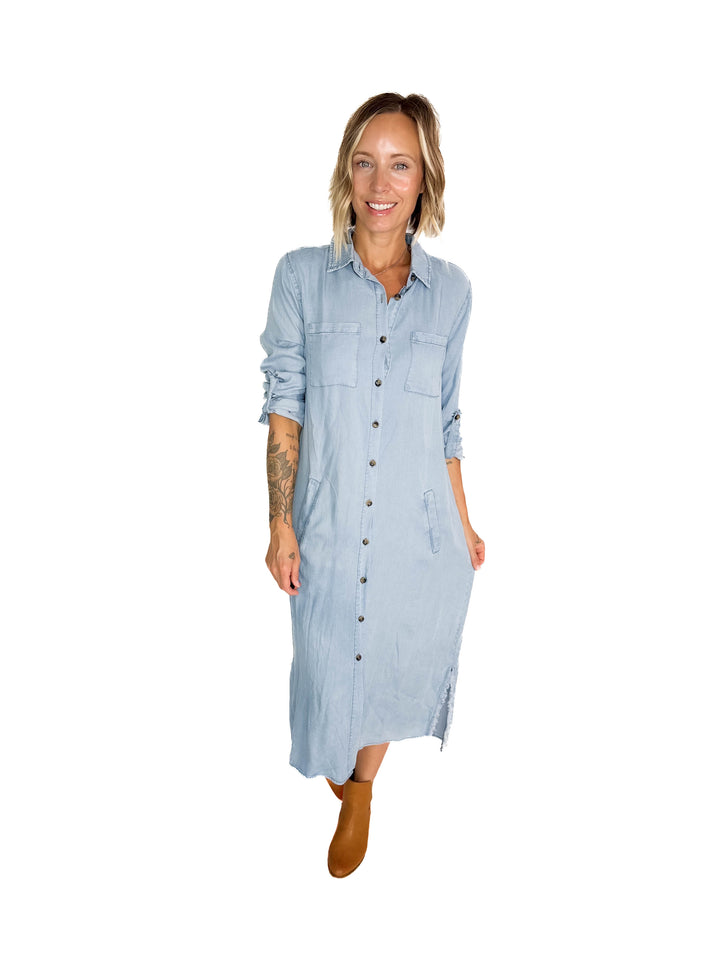 Halo Tencel Maxi Dress