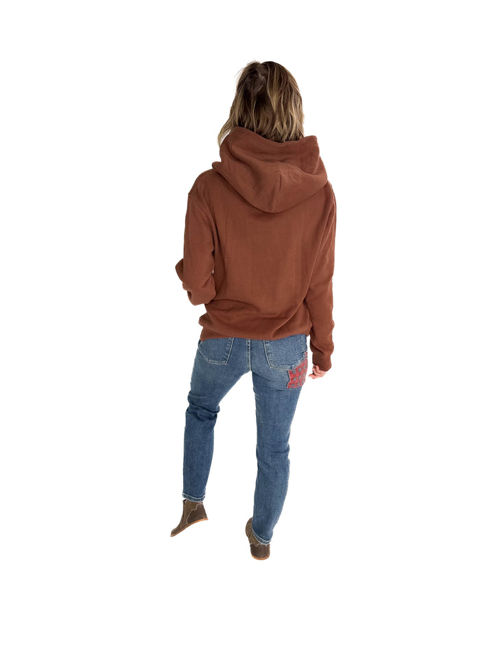 Bronte Classic Hoodie- CHESTNUT