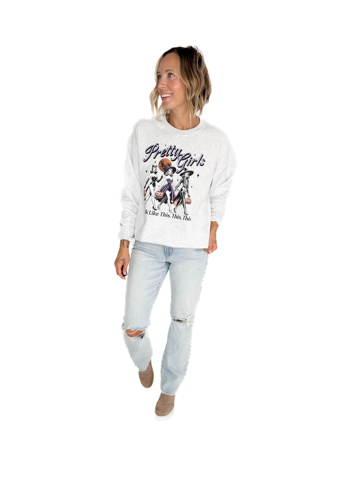 Halloween Pretty Girl Walk- ASH GREY