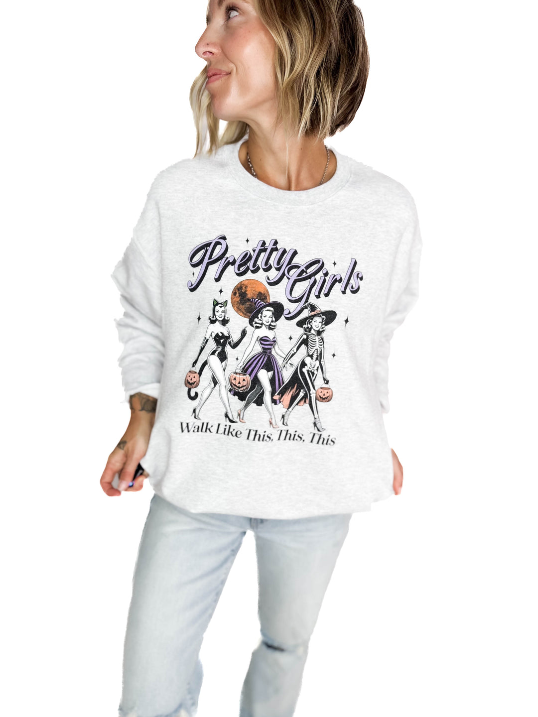Halloween Pretty Girl Walk- ASH GREY