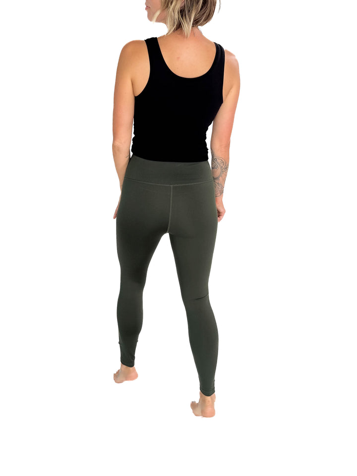 MONO B Soulstice High Waist Legging- DARK FOREST
