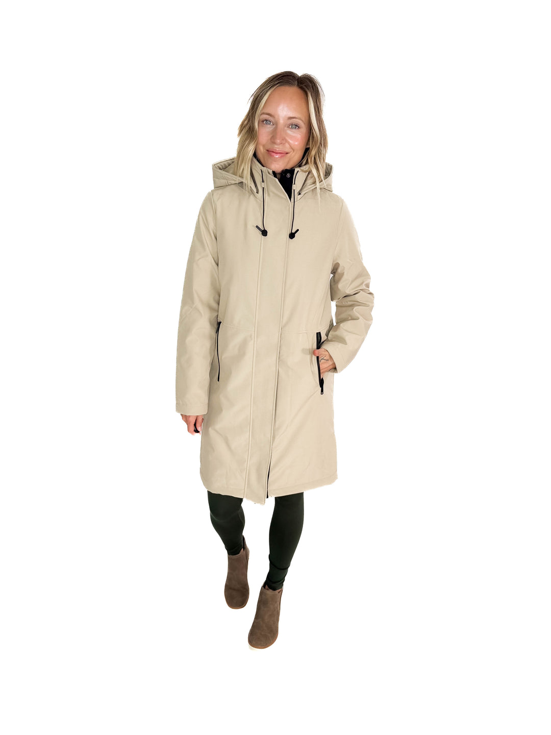 ONLY Kara Water Repellant Parka- TAUPE