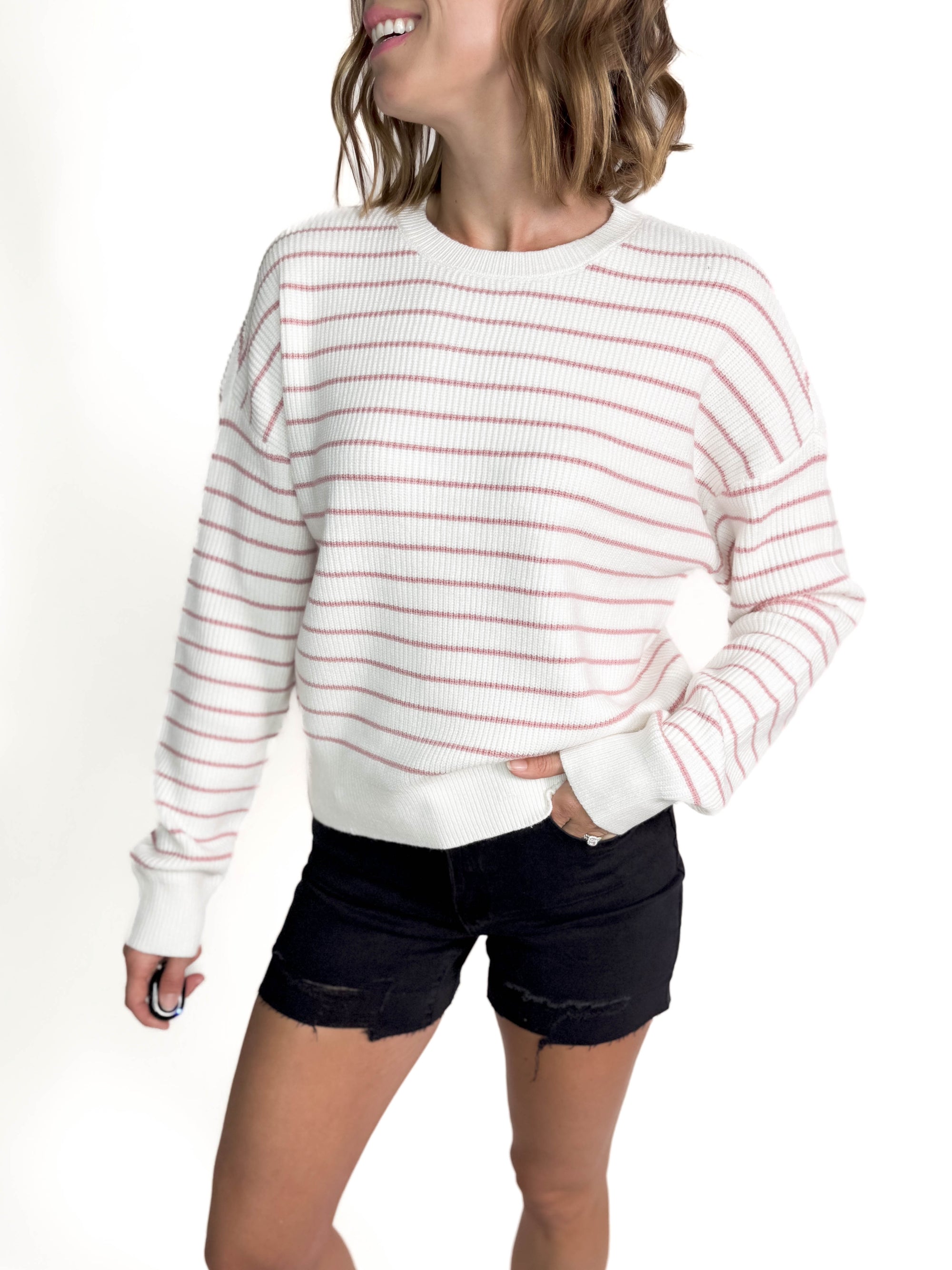 Ely Sweater- PINK