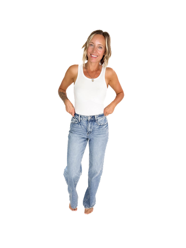 VERVET Libby 90's Wide Leg Jean- MEDIUM