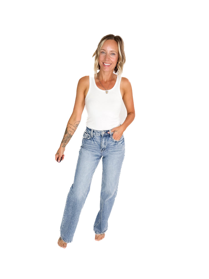 VERVET Libby 90's Wide Leg Jean- MEDIUM