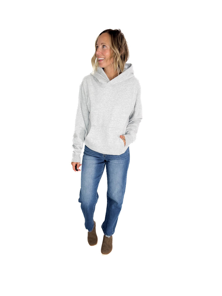 Bronte Classic Hoodie- HTHR GREY