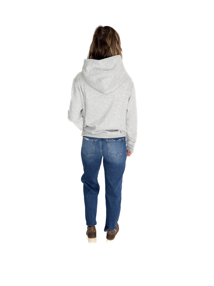 Bronte Classic Hoodie- HTHR GREY