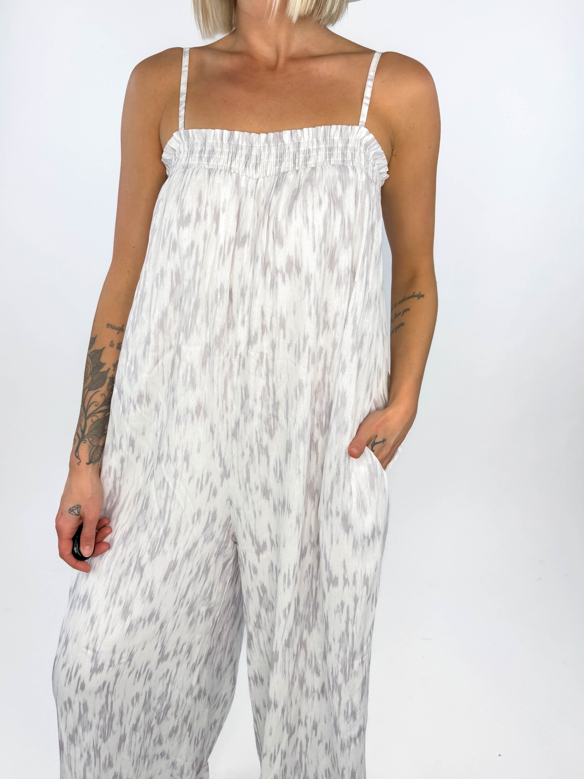 Runaway Abstract Jumpsuit