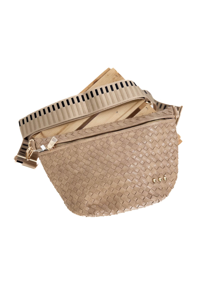 Westlyn Woven Bag- TAUPE
