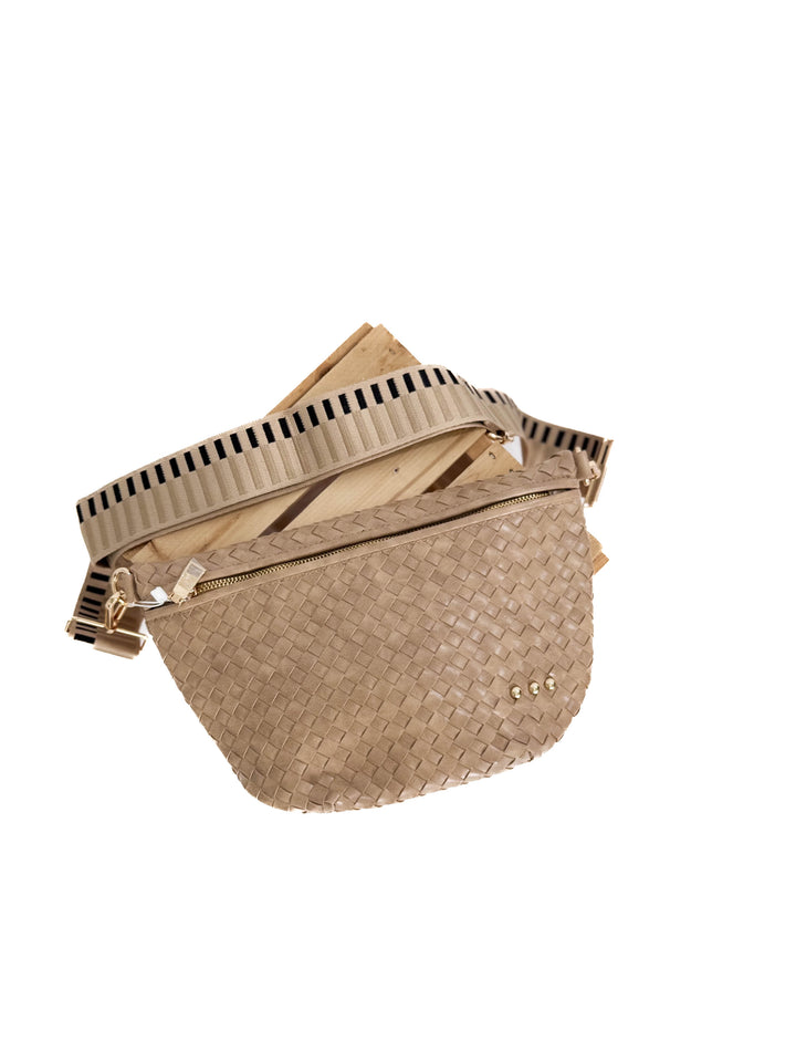 Westlyn Woven Bag- TAUPE