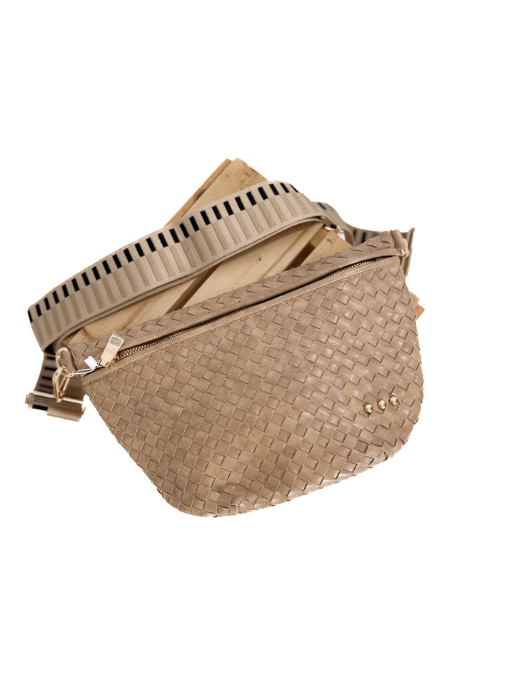 Westlyn Woven Bag- TAUPE