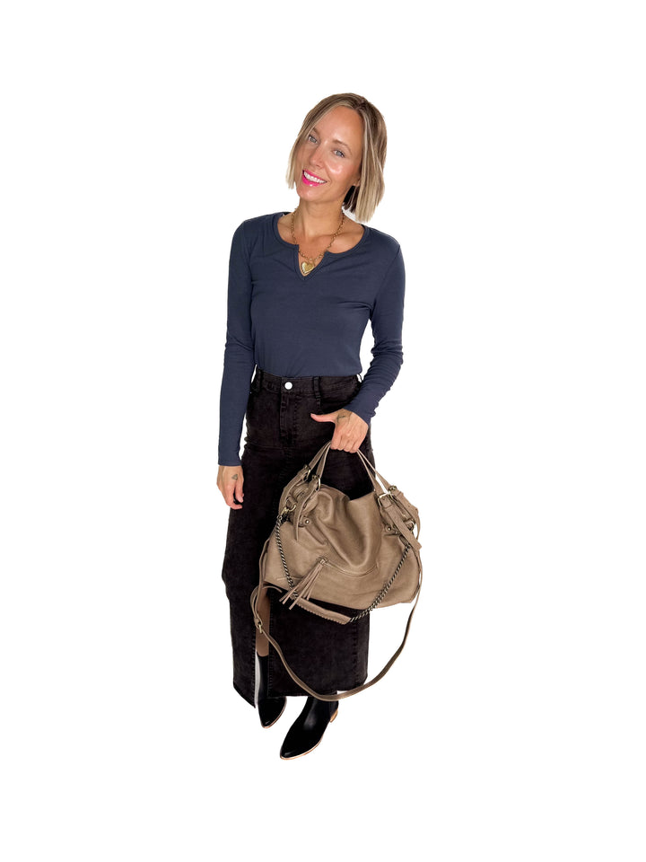Jamila Rustic Tote Bag- BEIGE