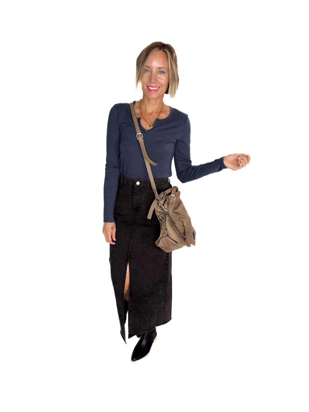 Jamila Rustic Tote Bag- BEIGE