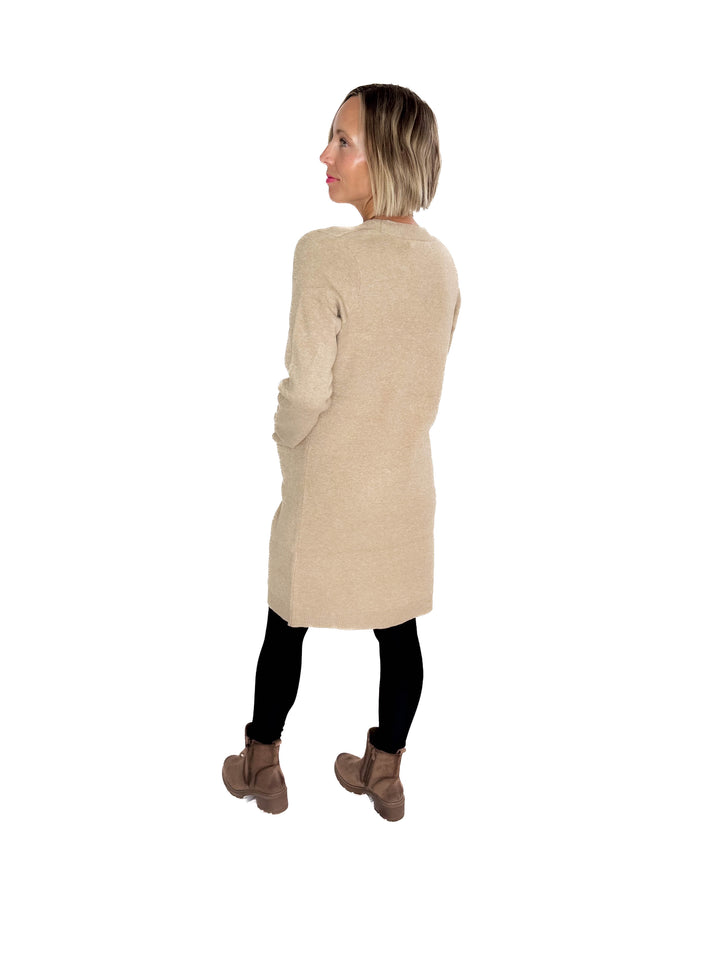 VERO MODA Saba Pocket Coatigan- SILVER MINK
