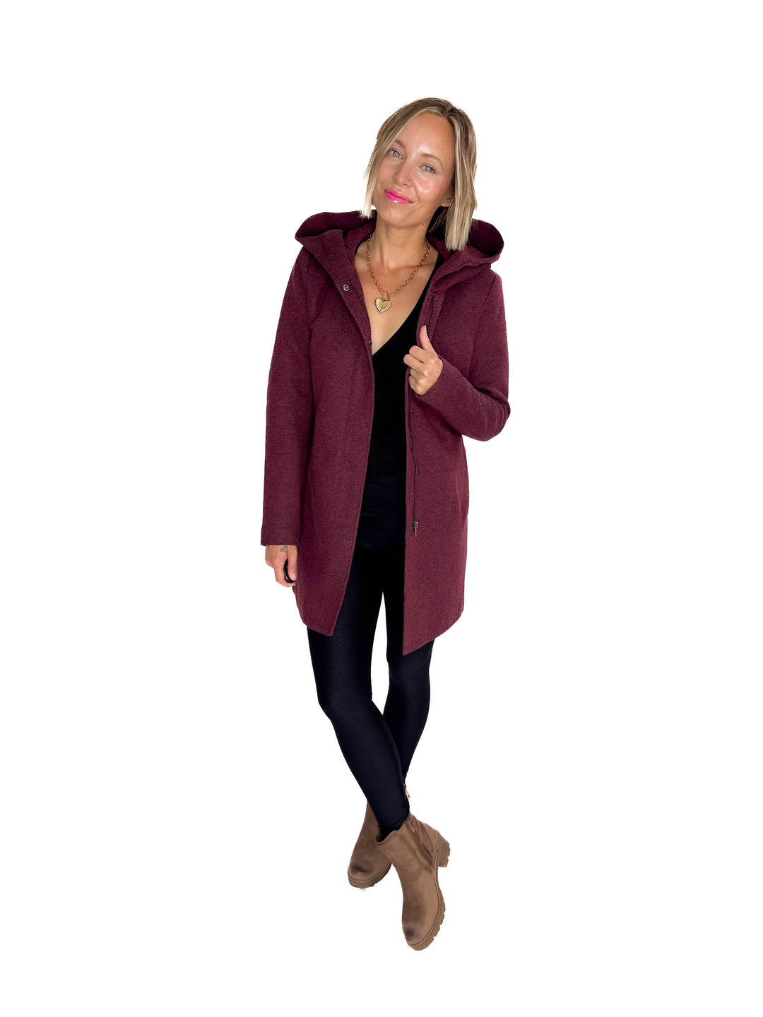 ONLY Alison Coat- CHOCOLATE TRUFFLE