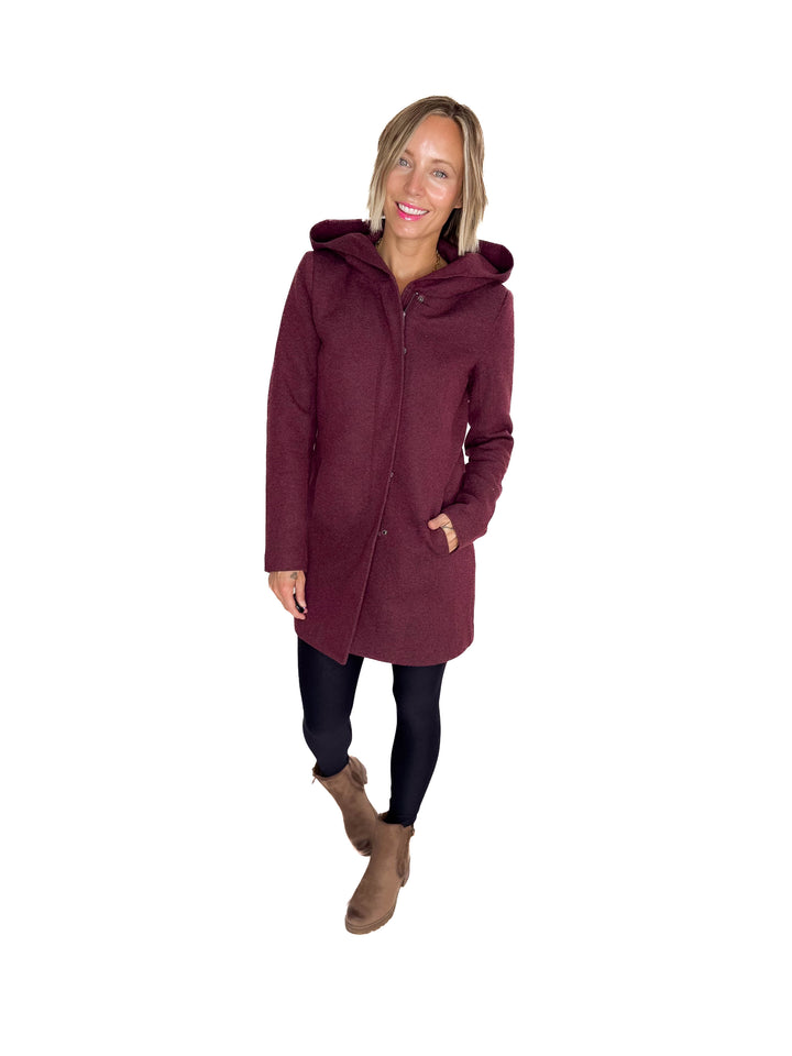 ONLY Alison Coat- CHOCOLATE TRUFFLE