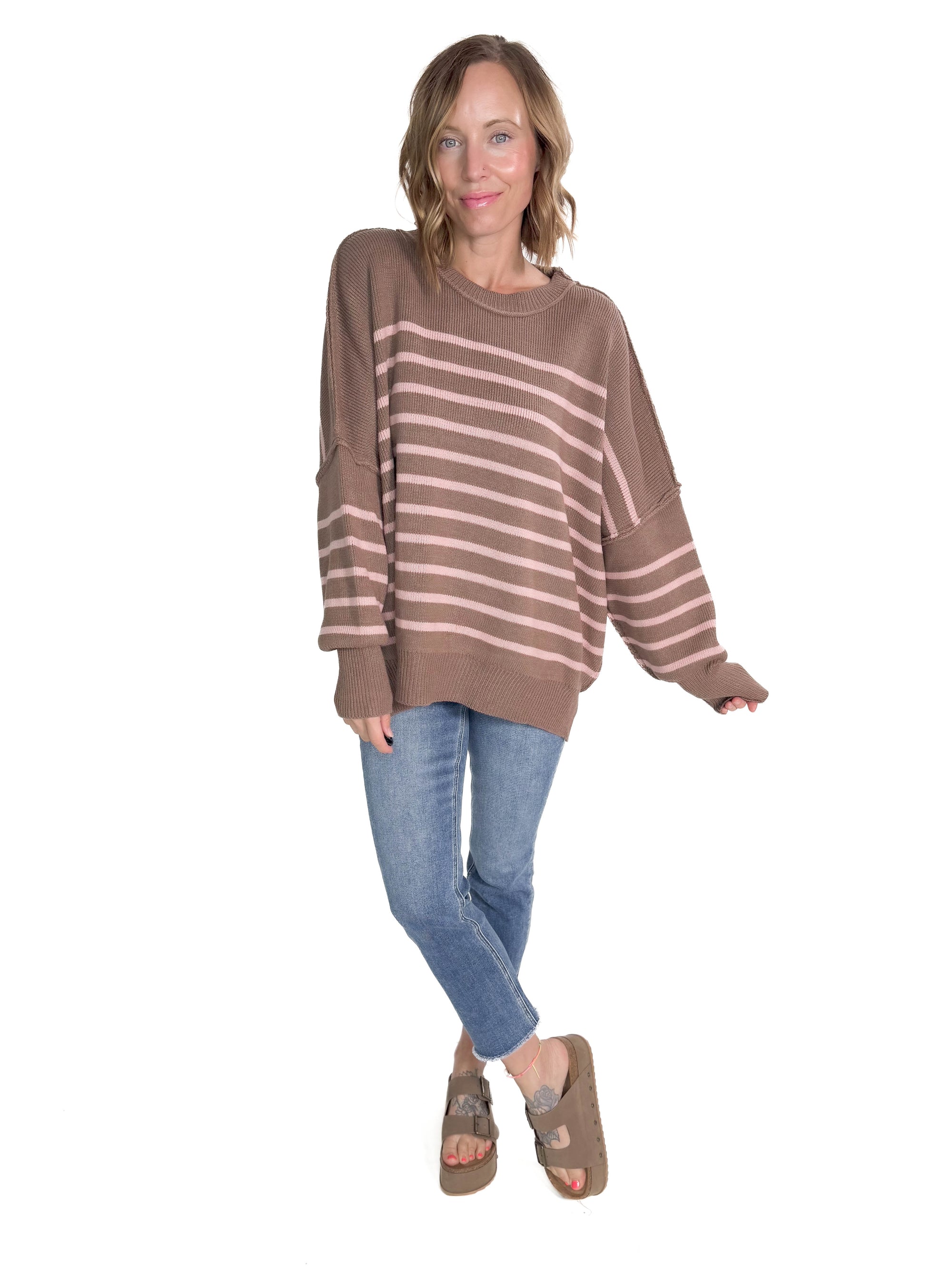 Tenley Sweater- MOCHA