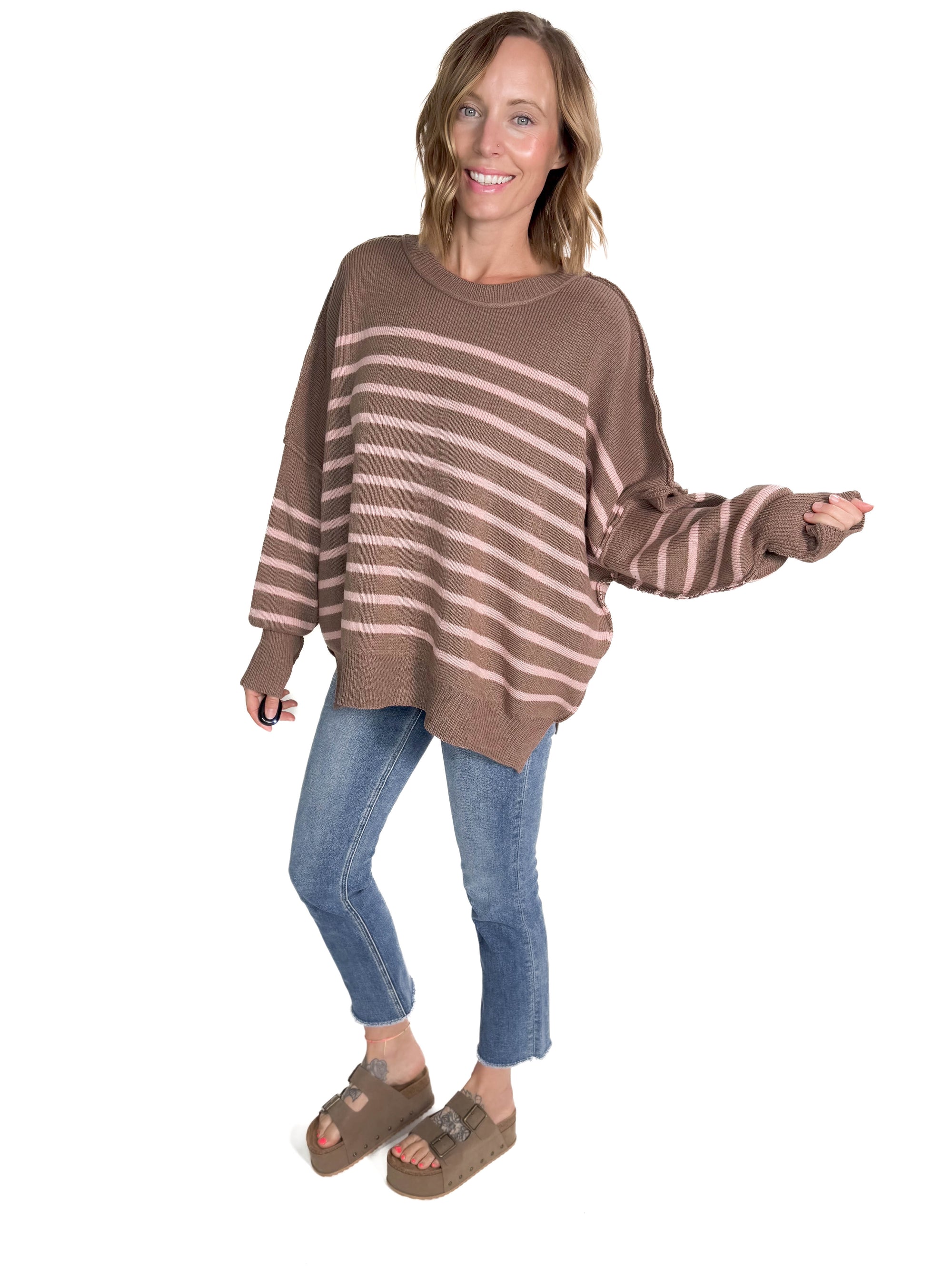 Tenley Sweater- MOCHA