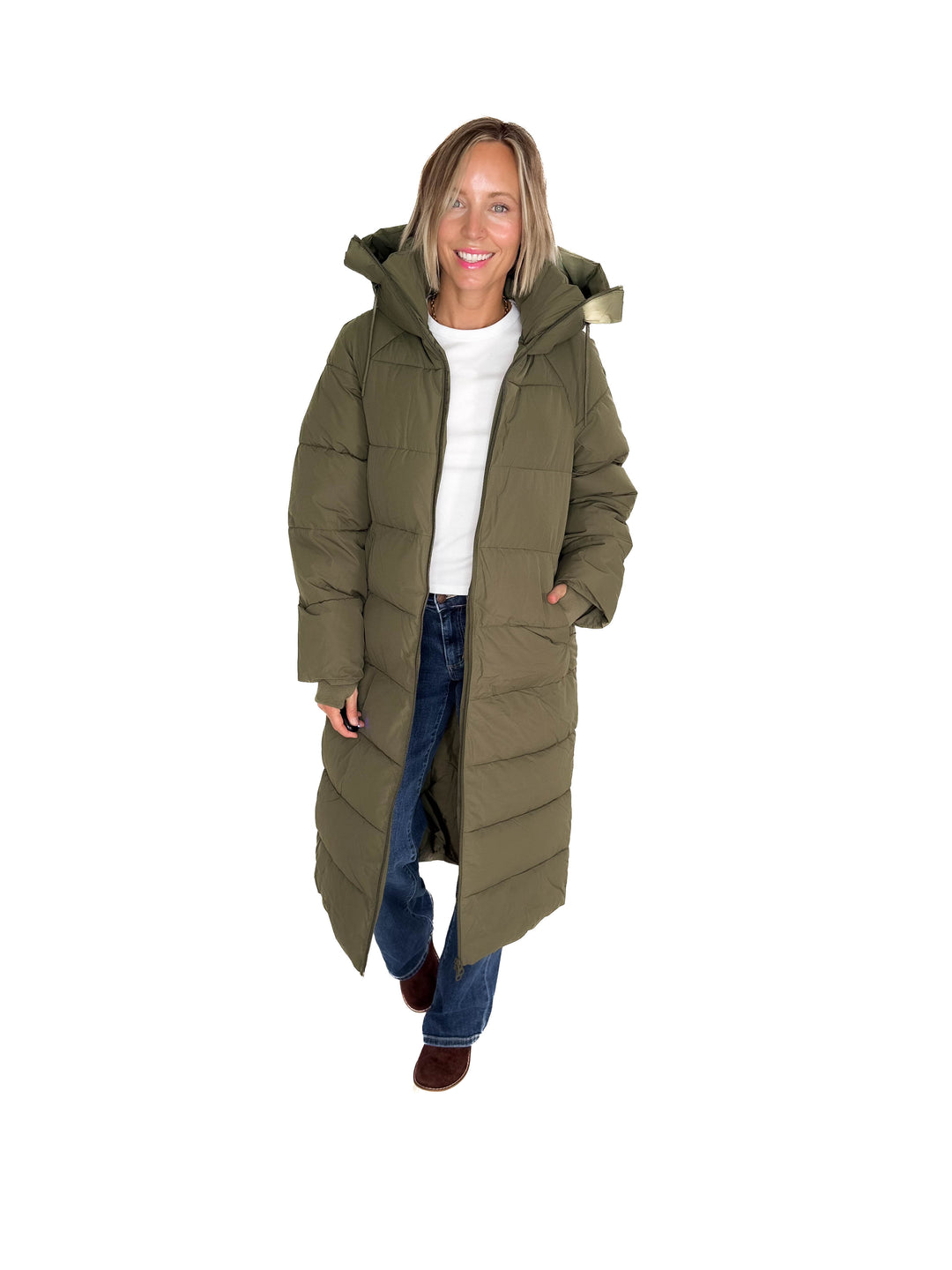VERO MODA Water Repllent Elanor Long Coat- GRAPE LEAF