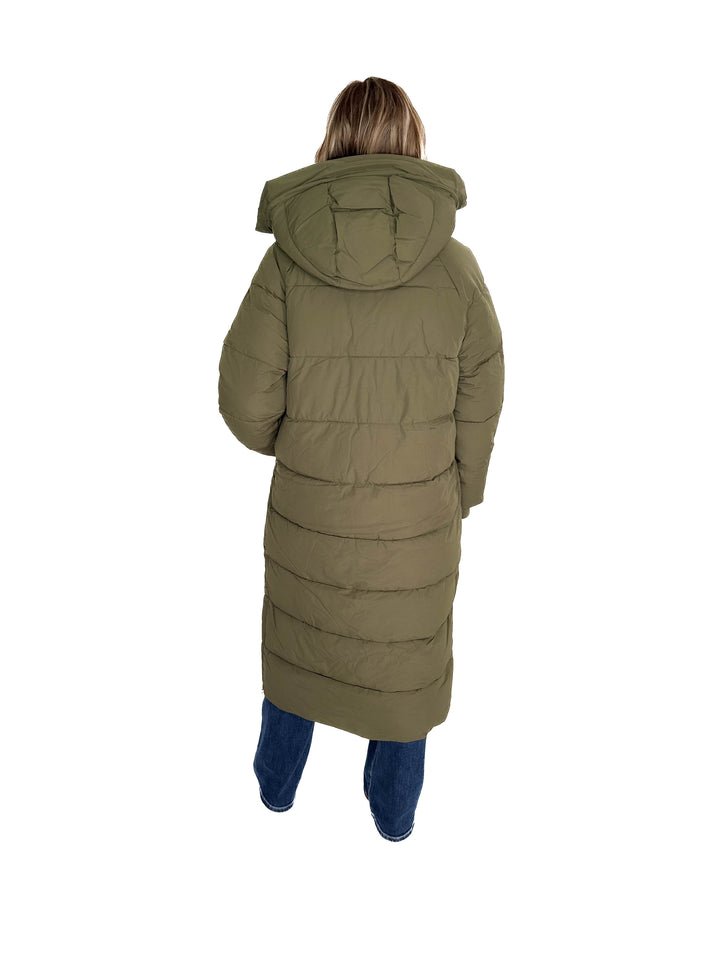 VERO MODA Water Repllent Elanor Long Coat- GRAPE LEAF