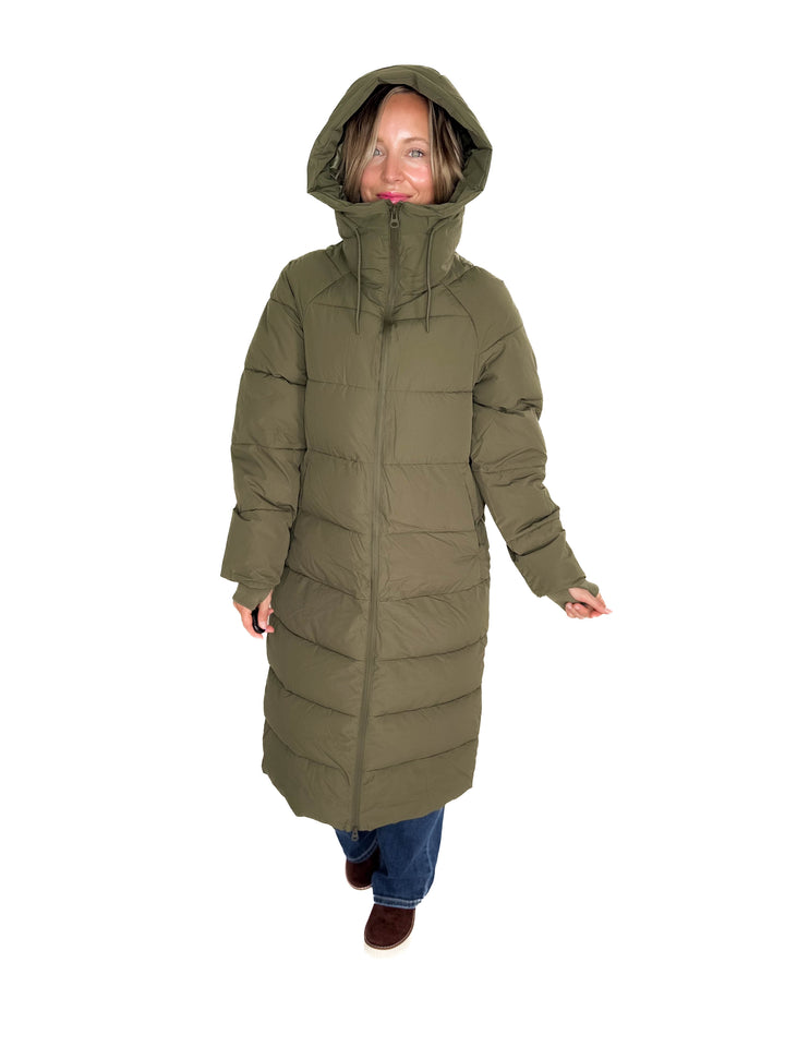 VERO MODA Water Repllent Elanor Long Coat- GRAPE LEAF