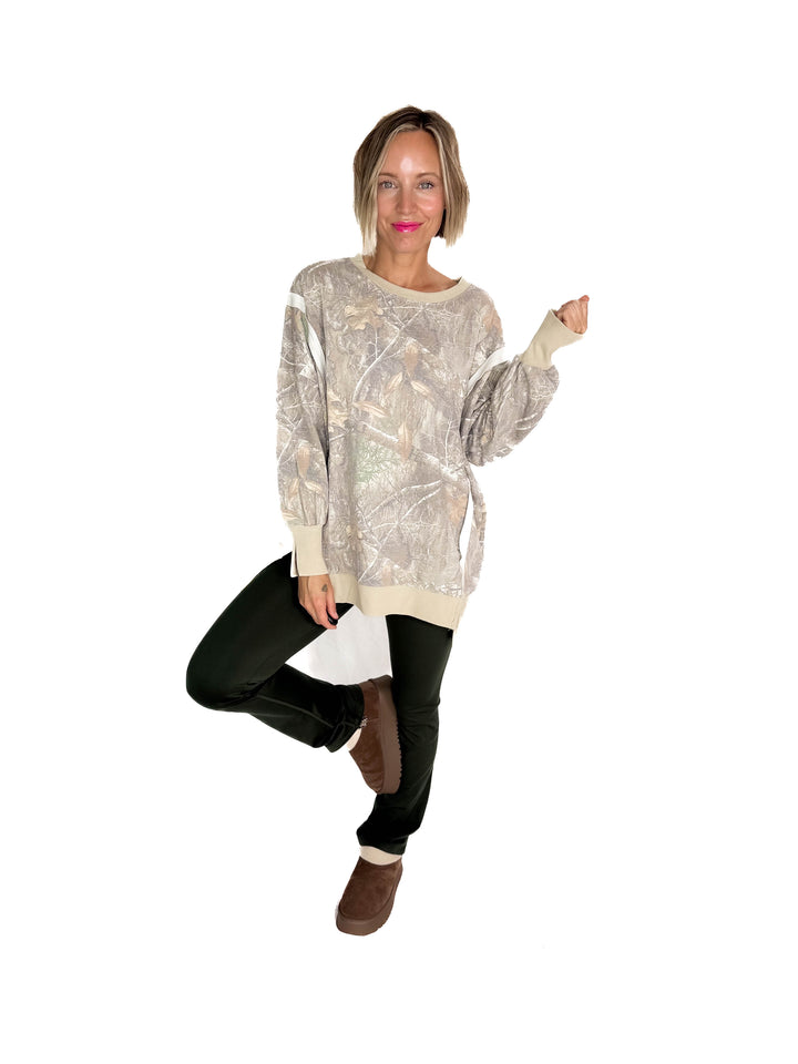 Codee Camo Classic Crewneck Pullover