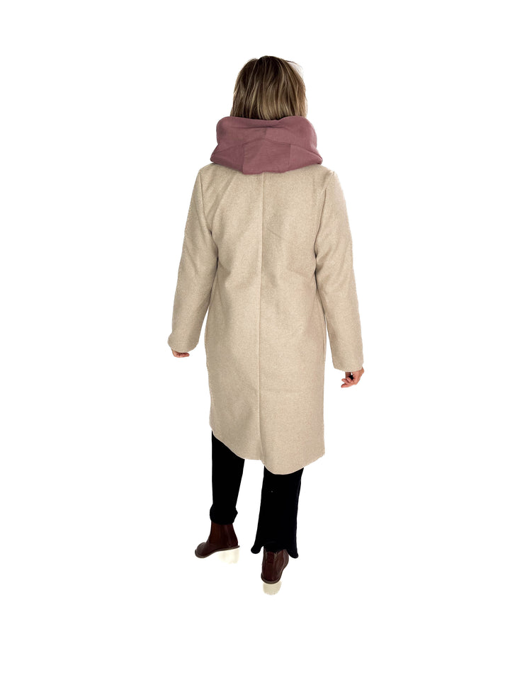 Jordan Longline Jacket- OATMEAL