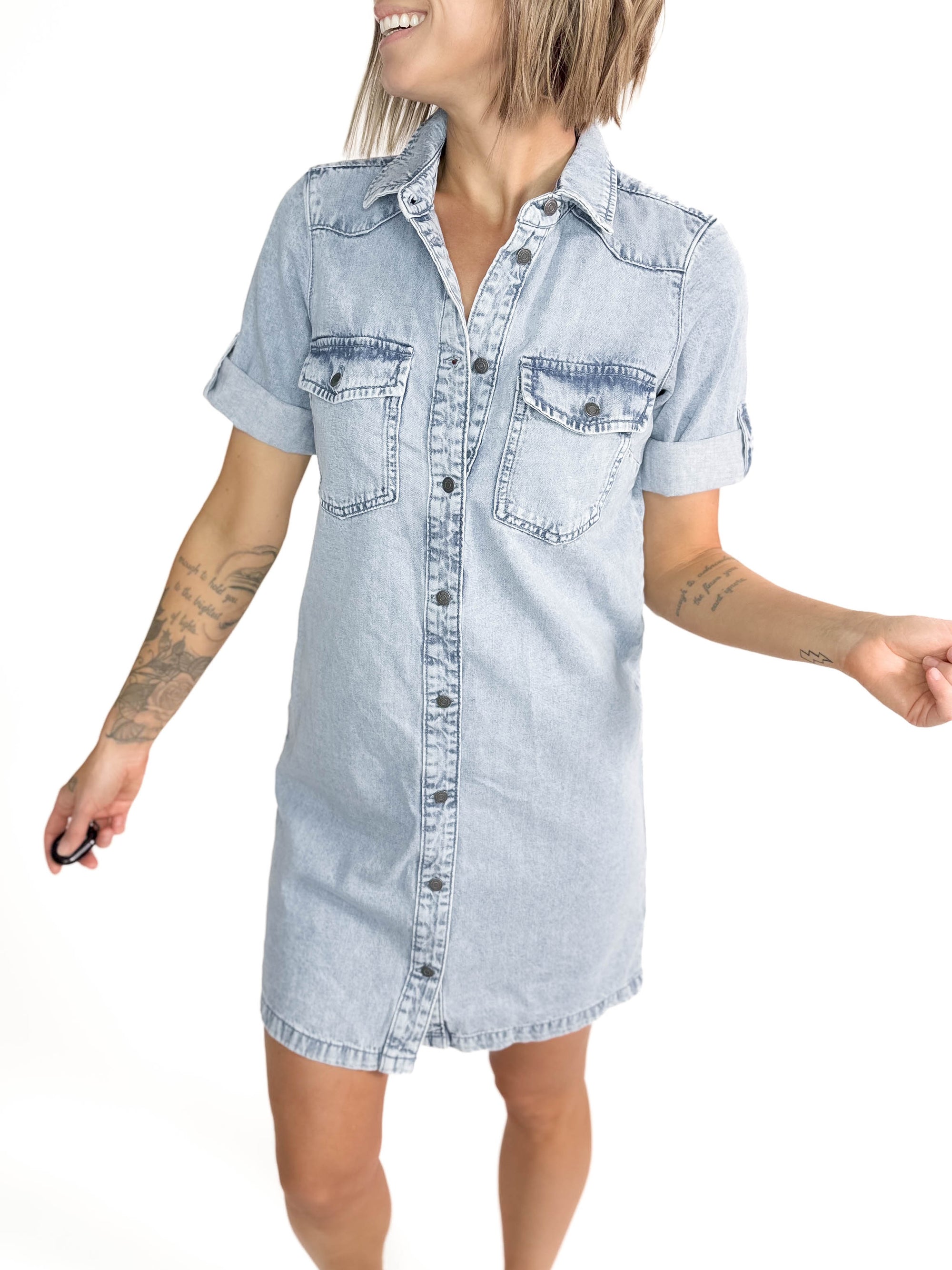 NOISY MAY Siggy Denim Dress