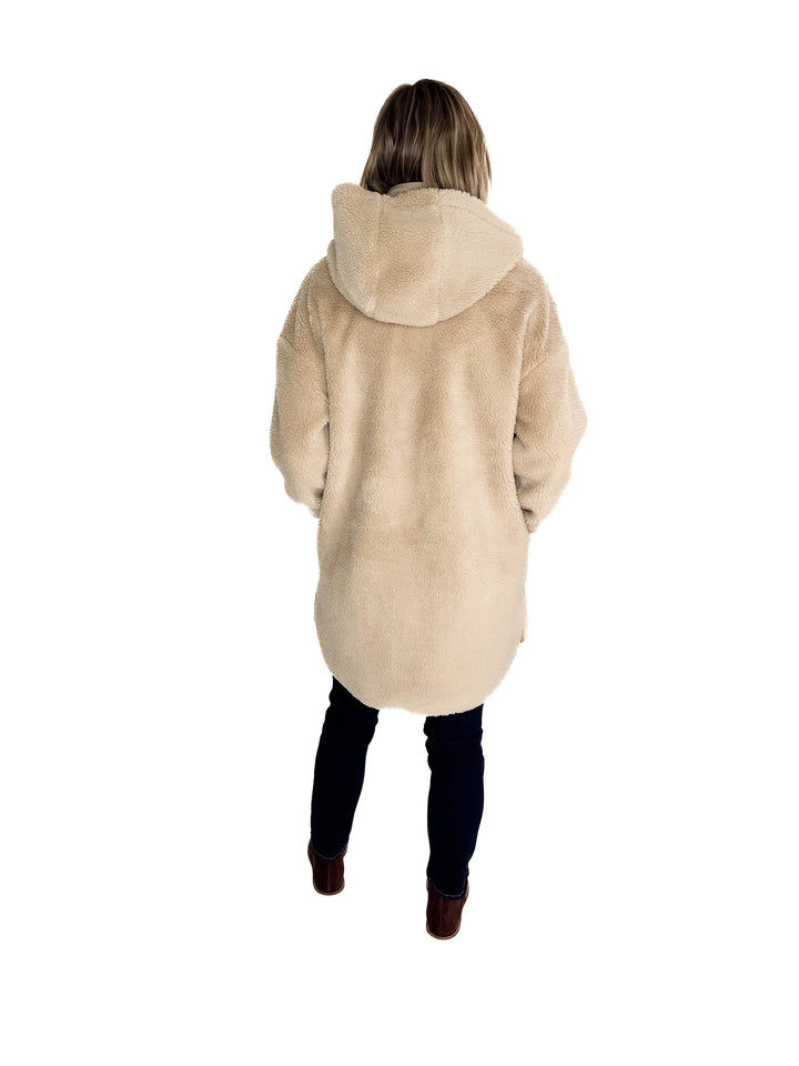 ONLY Sascha Sherpa Jacket- CUBAN SAND