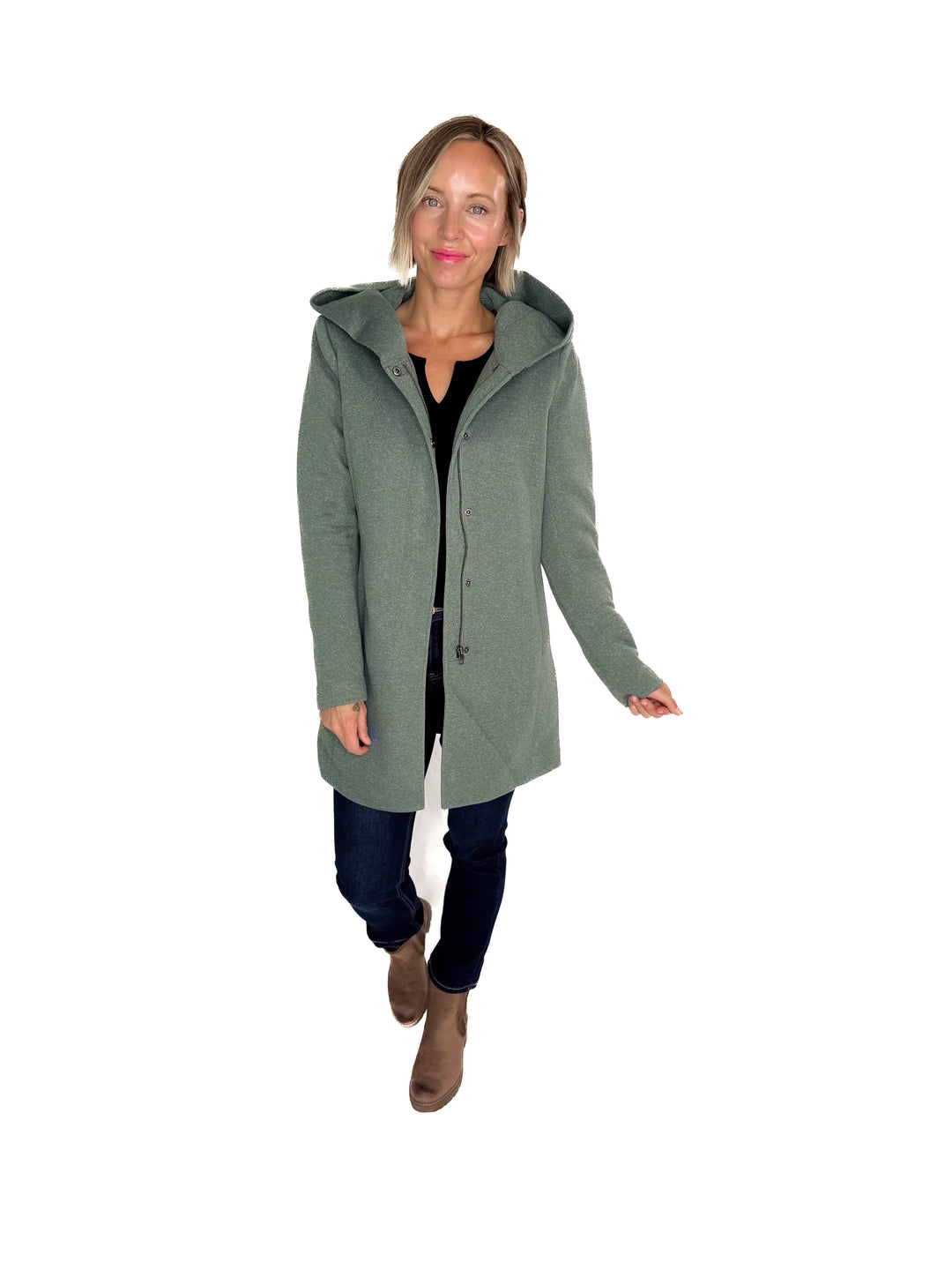ONLY Alison Coat- BALSAM GREEN