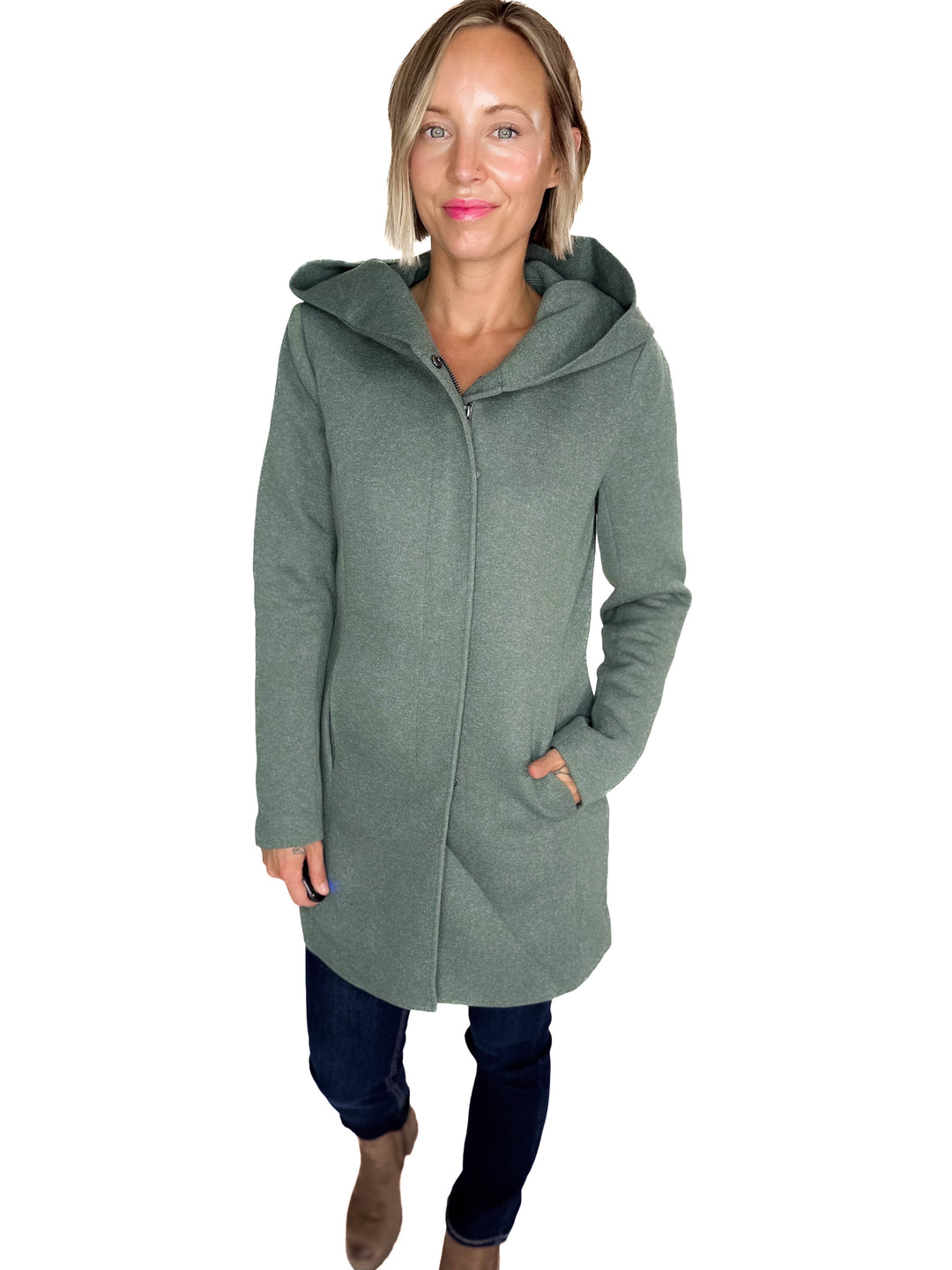 ONLY Alison Coat- BALSAM GREEN
