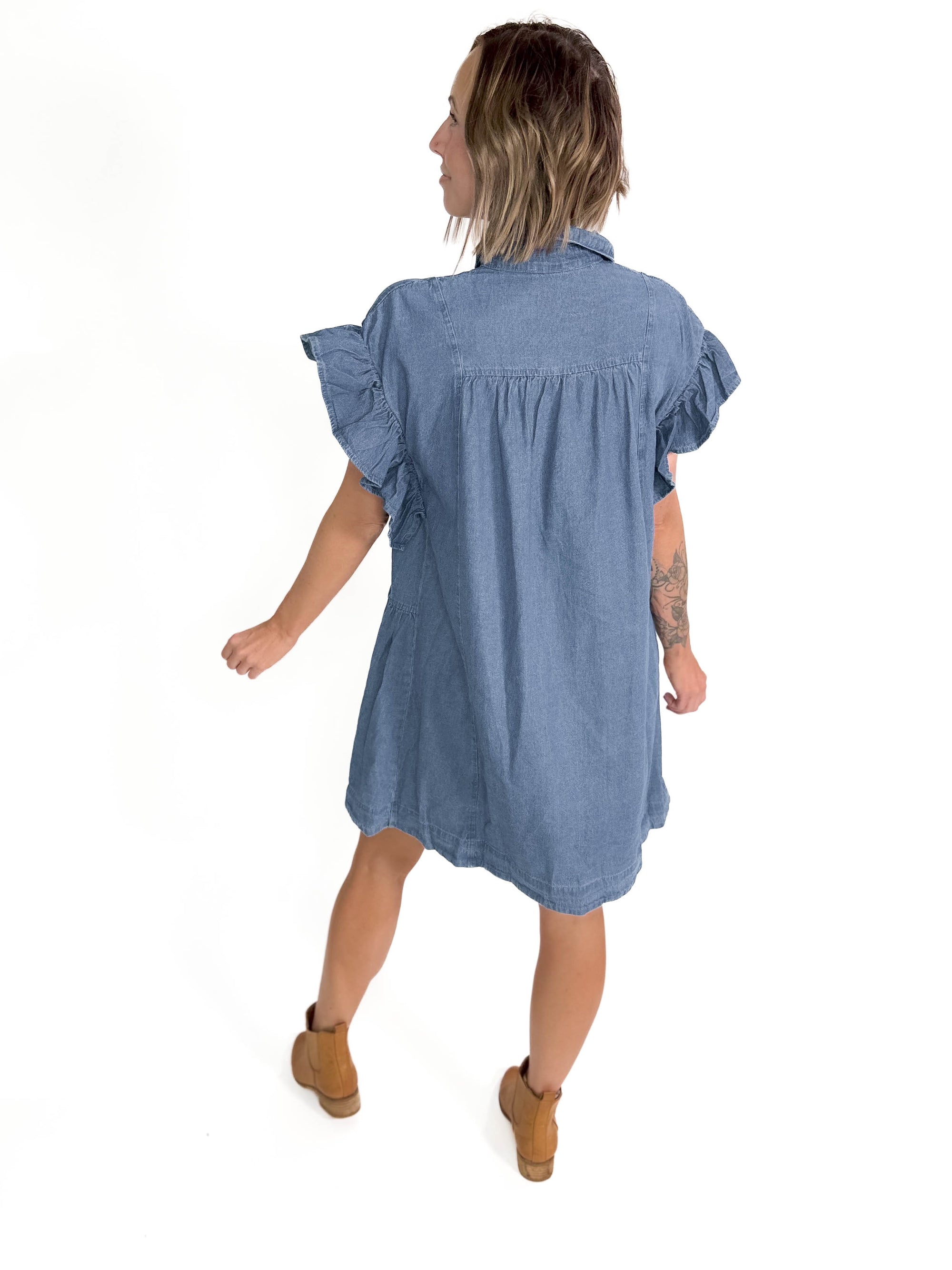 Julie Denim Dress