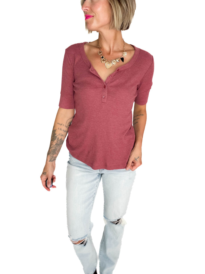 Starla Anti-Tarnish Heart Charm Necklace- GOLD