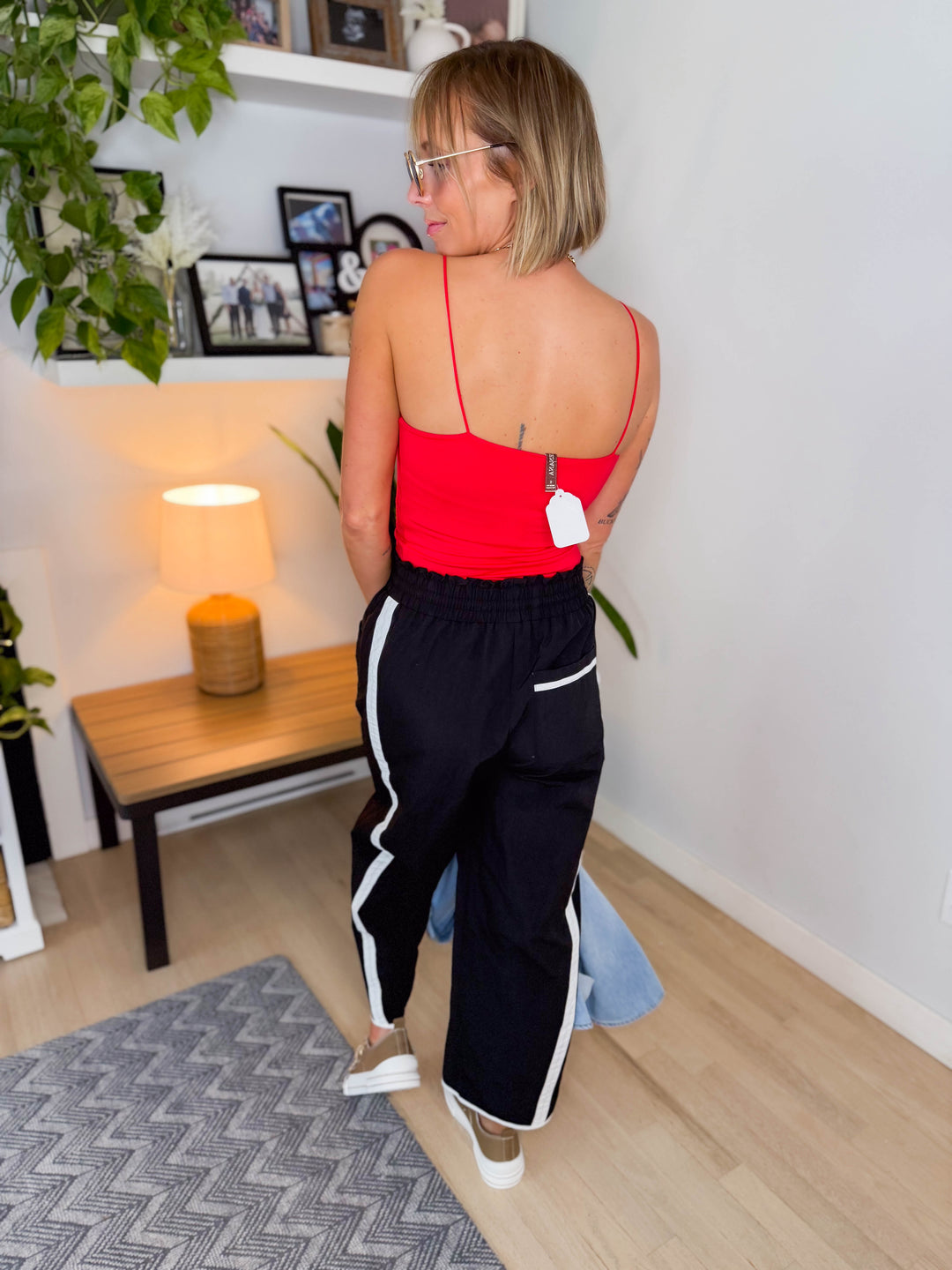 Not Your Basic Crop Camisole- RUBY