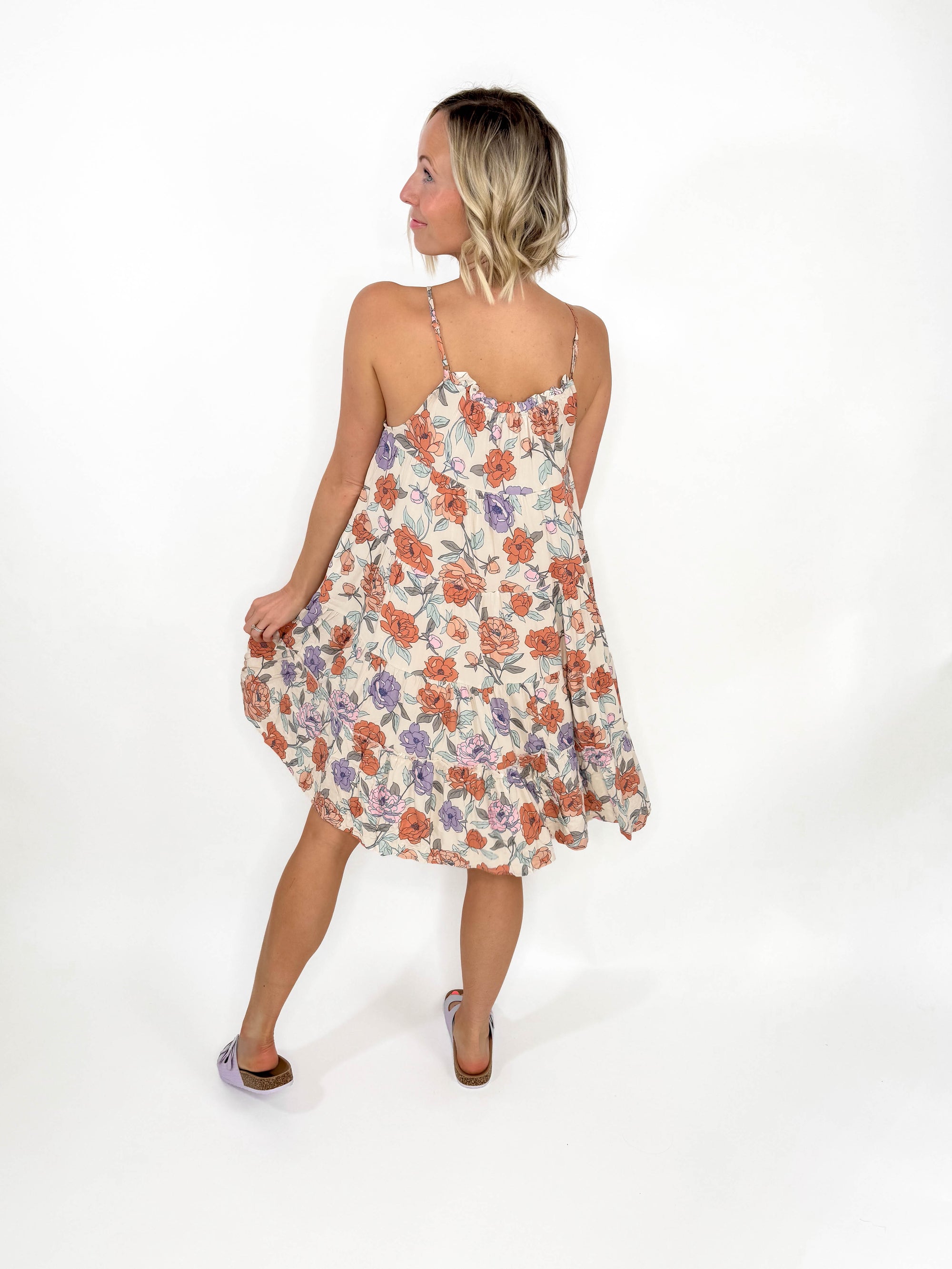 Smell The Flowers Mini Dress