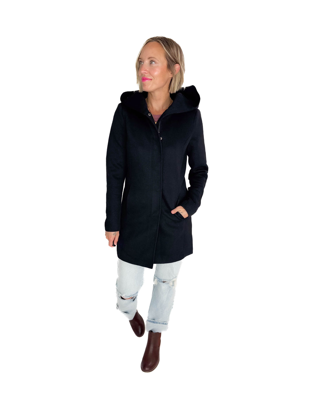 ONLY Alison Coat- BLACK