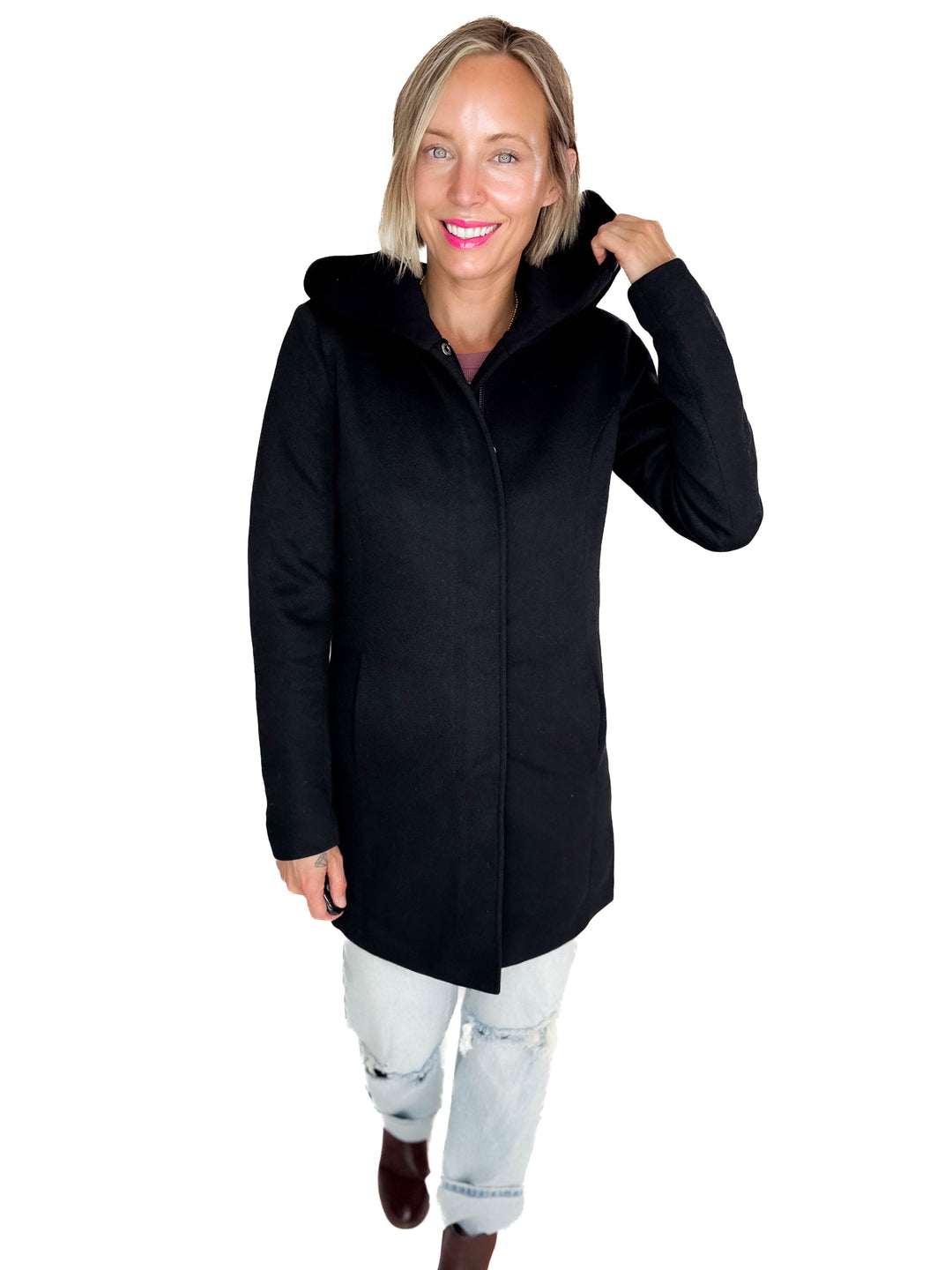 ONLY Alison Coat- BLACK