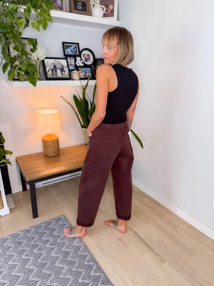 Zoe Basic Tank- BLACK-FINAL SALE