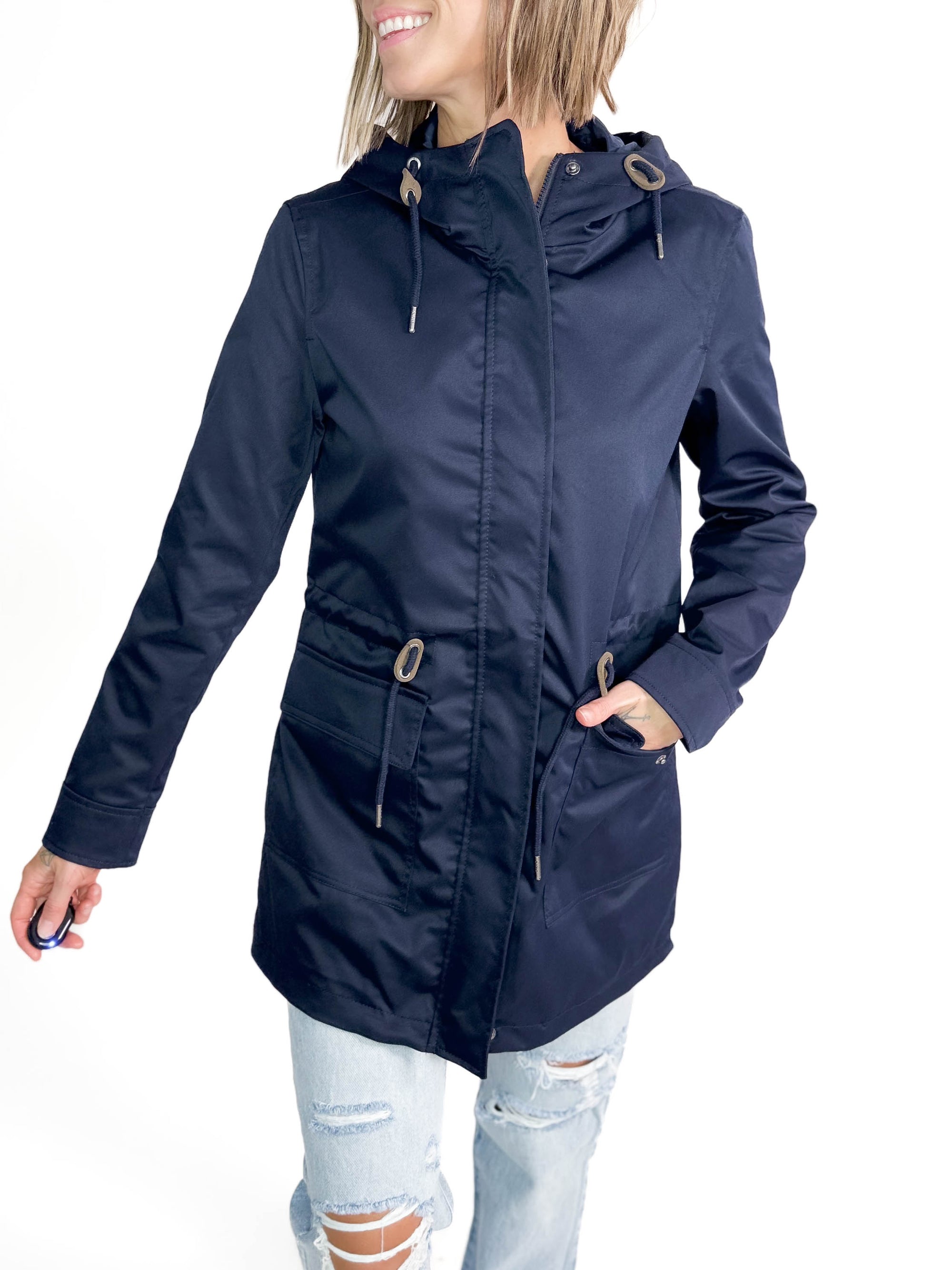 ONLY Louise Water Resistant Parka- NIGHT SKY