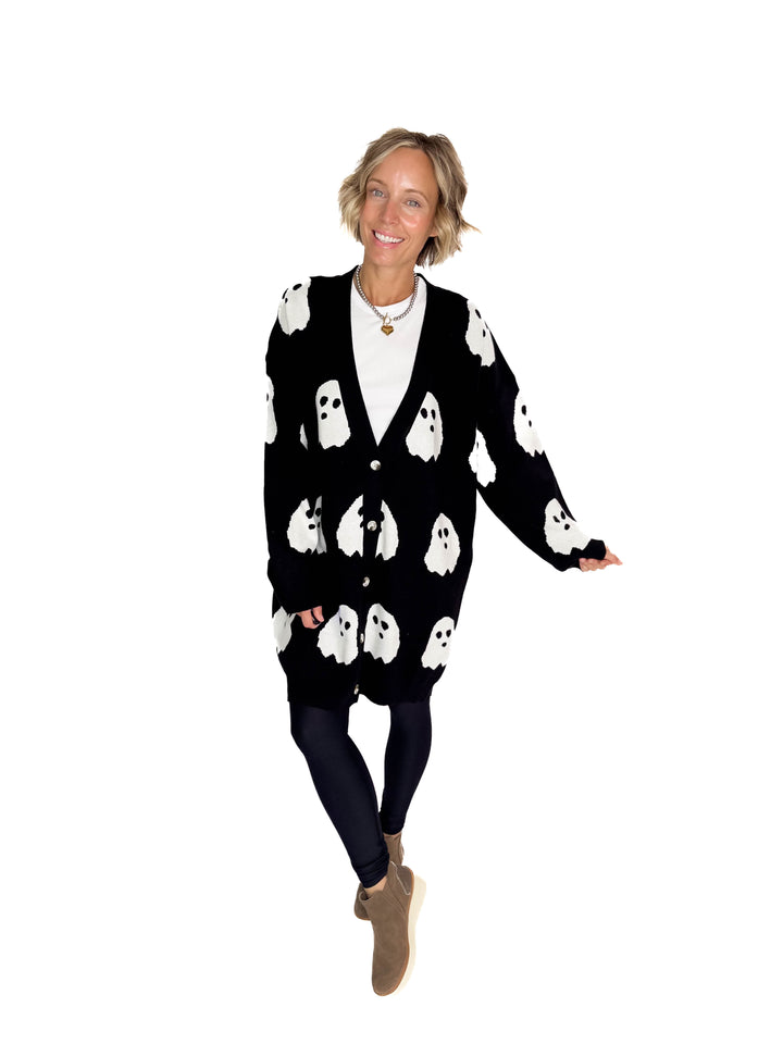 AMPERSAND AVE Boo Babe Cardigan
