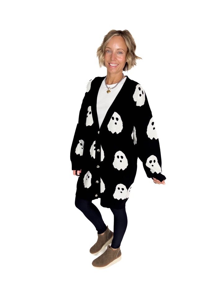 AMPERSAND AVE Boo Babe Cardigan