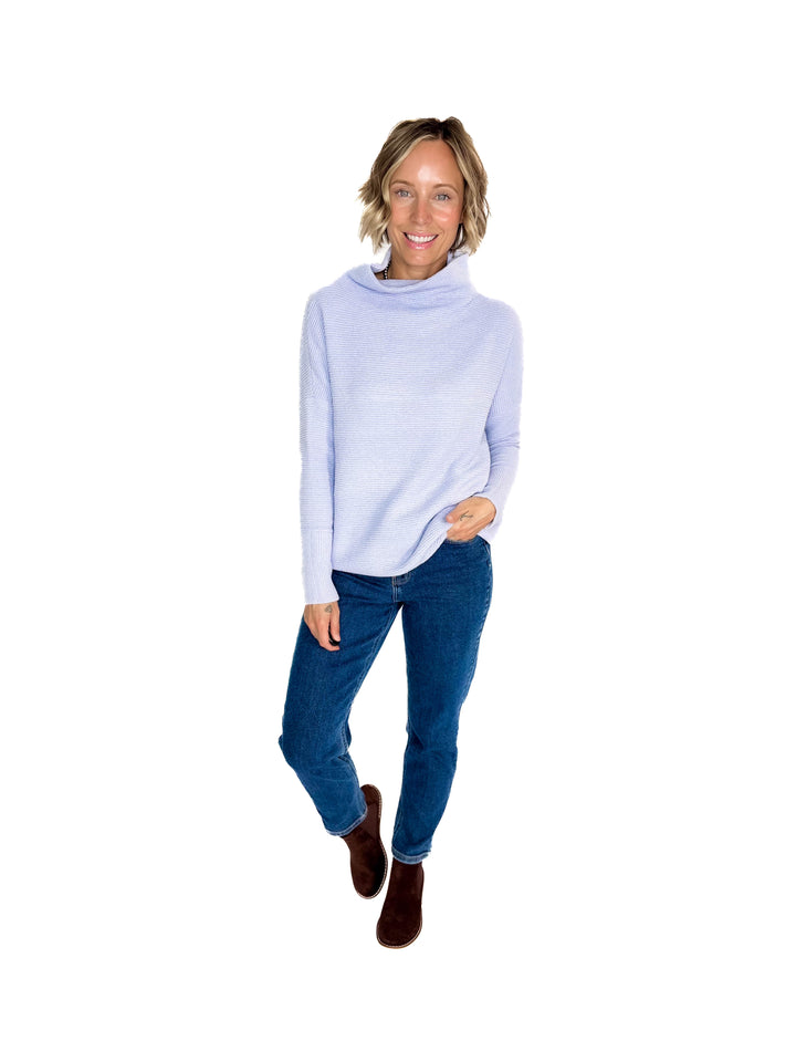 RD STYLE Nancy Ottoman Tunic- LAVENDER BLUE