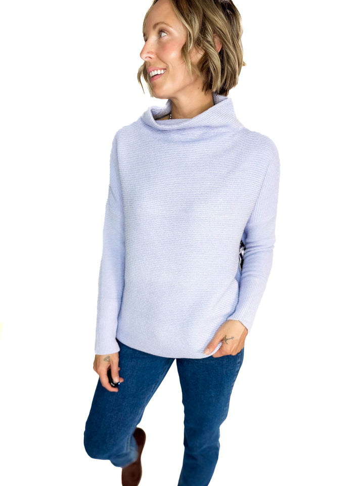 RD STYLE Nancy Ottoman Tunic- LAVENDER BLUE