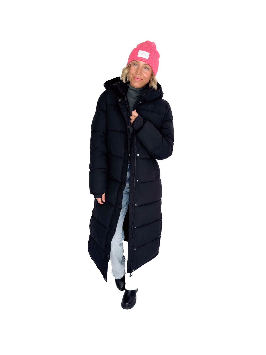 ONLY Premium Puff XLong Jacket- BLACK
