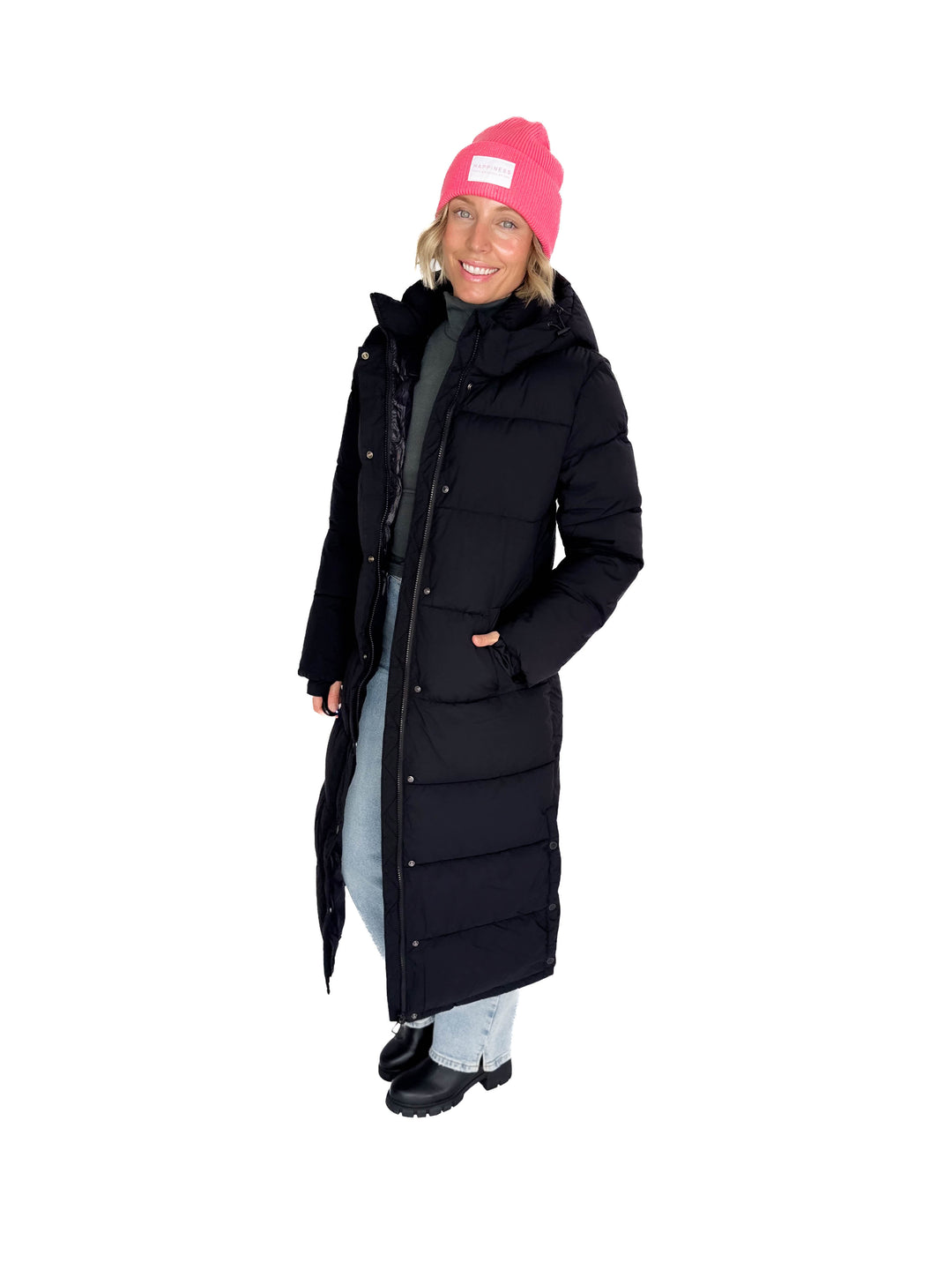 ONLY Premium Puff XLong Jacket- BLACK