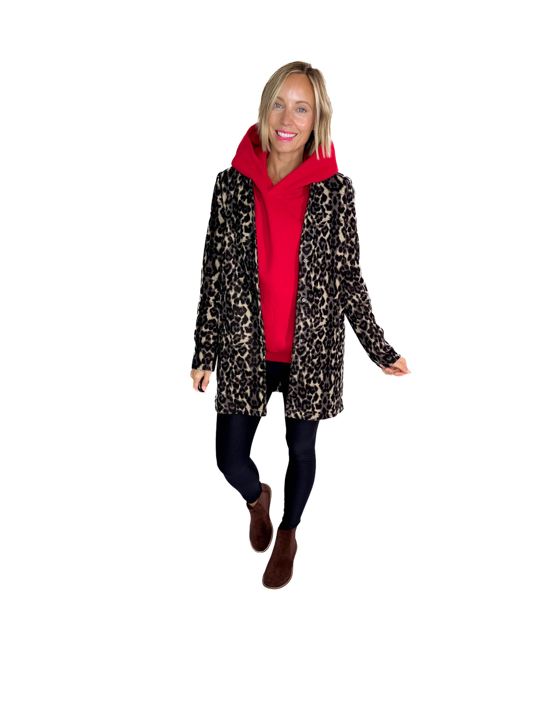 VERO MODA Katherine Jacket- LEOPARD-FINAL SALE