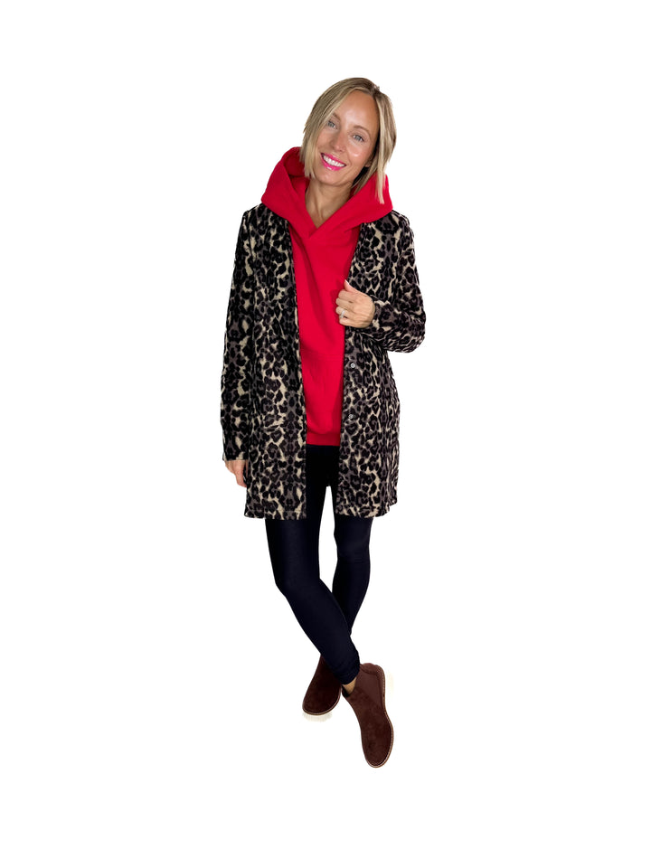 VERO MODA Katherine Jacket- LEOPARD-FINAL SALE