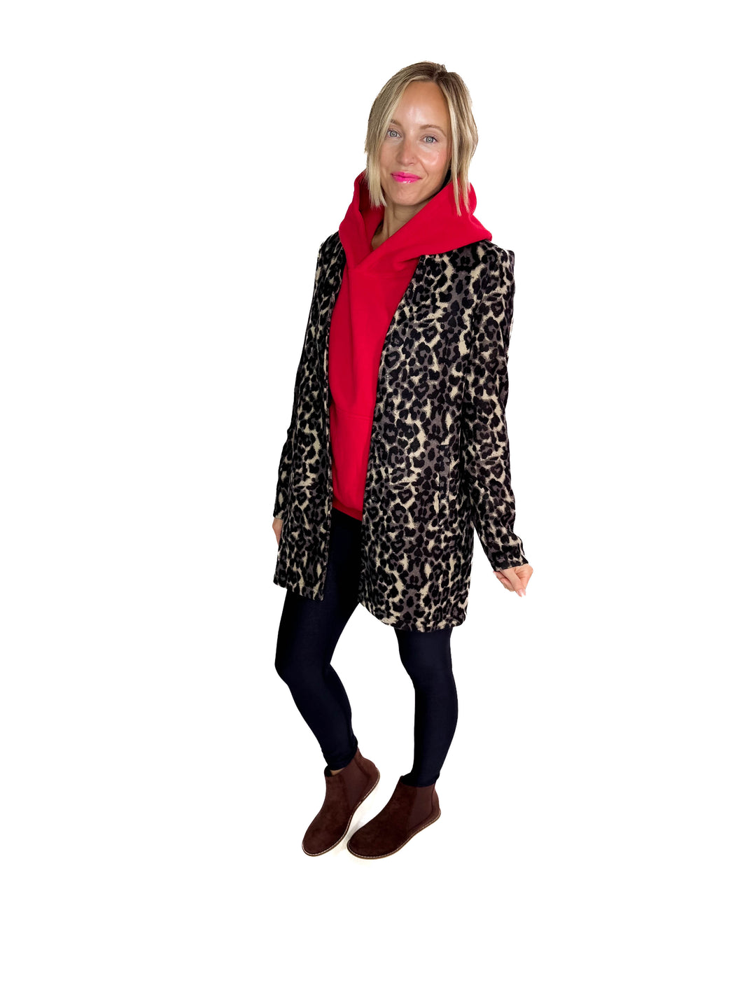VERO MODA Katherine Jacket- LEOPARD-FINAL SALE