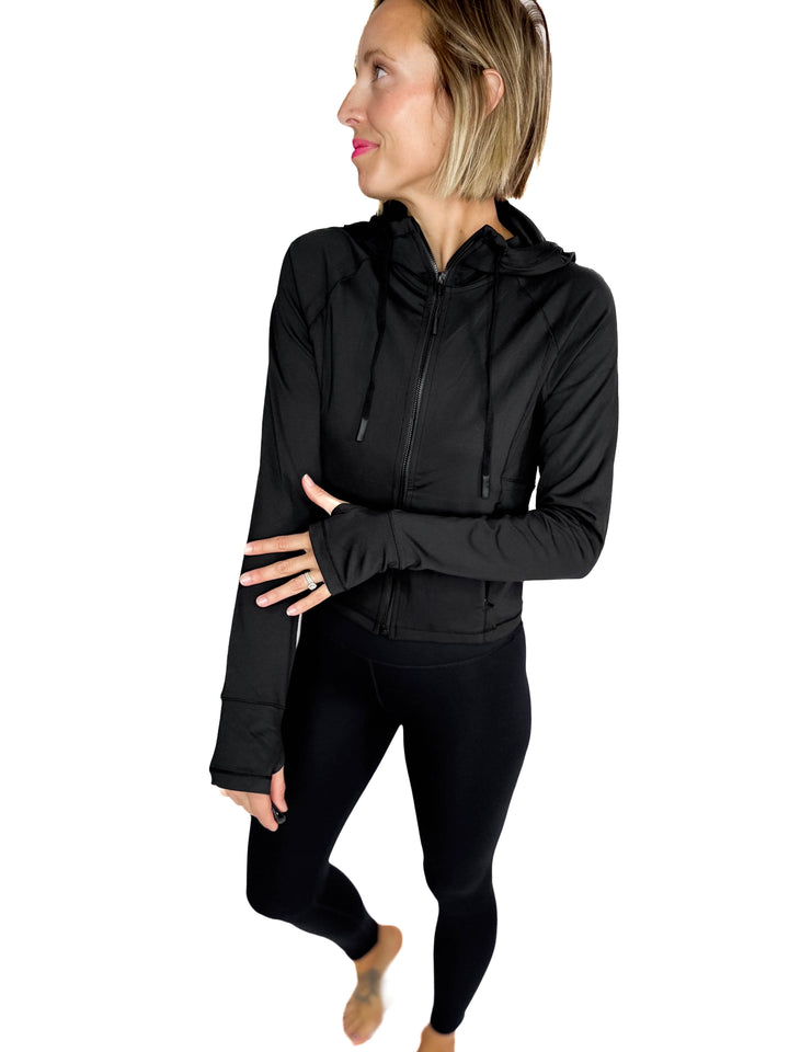 MONO B Velocity Active Jacket- BLACK